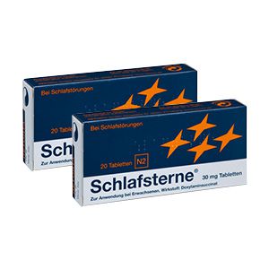 SCHLAFSTERNE Tabletten Doppelpackung (2x 20St)