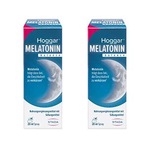 HOGGAR Melatonin balance Spray Doppelpackung (2x 20ml)