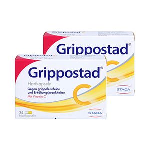 Grippostad C® bei Erkältung und grippalen Infekten Doppelpackung (2x24 St)