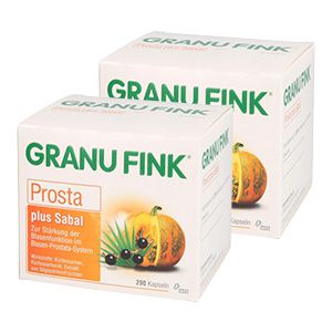 GRANU FINK Prosta plus Sabal Hartkapseln Doppelpackung (2x200St)