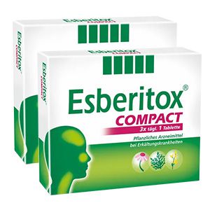 ESBERITOX COMPACT Tabletten Doppelpackung (2x 60St)