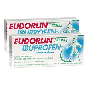 EUDORLIN extra Ibuprofen Schmerztabl. Doppelpackung (2x 20St)
