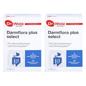 DARMFLORA plus select Kapseln Doppelpackung (2x 80St)
