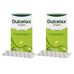 DULCOLAX Dragees magensaftresistente Tabl.Dose Doppelpackung (2x 100St)