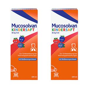 MUCOSOLVAN Kindersaft 30 mg/5 ml Doppelpackung (2x 100ml)