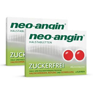 NEO-ANGIN Halstabletten zuckerfrei Doppelpackung (2x 24St)