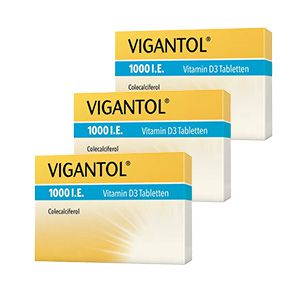 VIGANTOL 1.000 I.E. Vitamin D3 Tabletten (3x 100St)