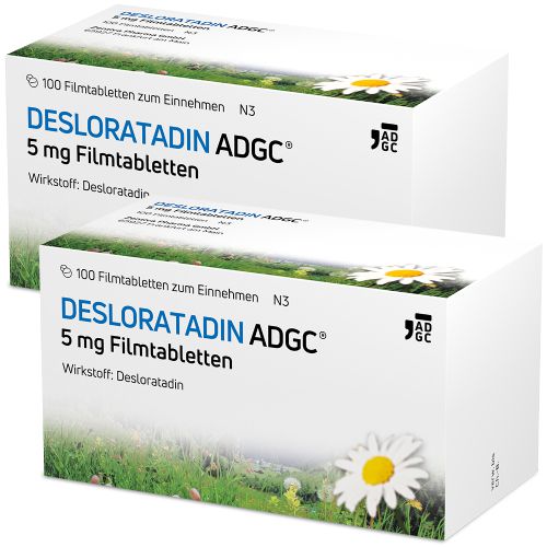 DESLORATADIN ADGC 5 mg Filmtabletten Doppelpackung (2x 100St)