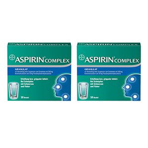 ASPIRIN® Complex Granulat Doppelpackung (2x 10St)
