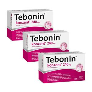TEBONIN konzent 240 mg Filmtabletten (3x120St)