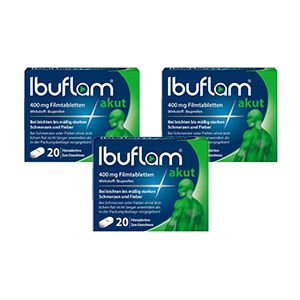 IBUFLAM akut 400 mg Filmtabletten (3x20St)