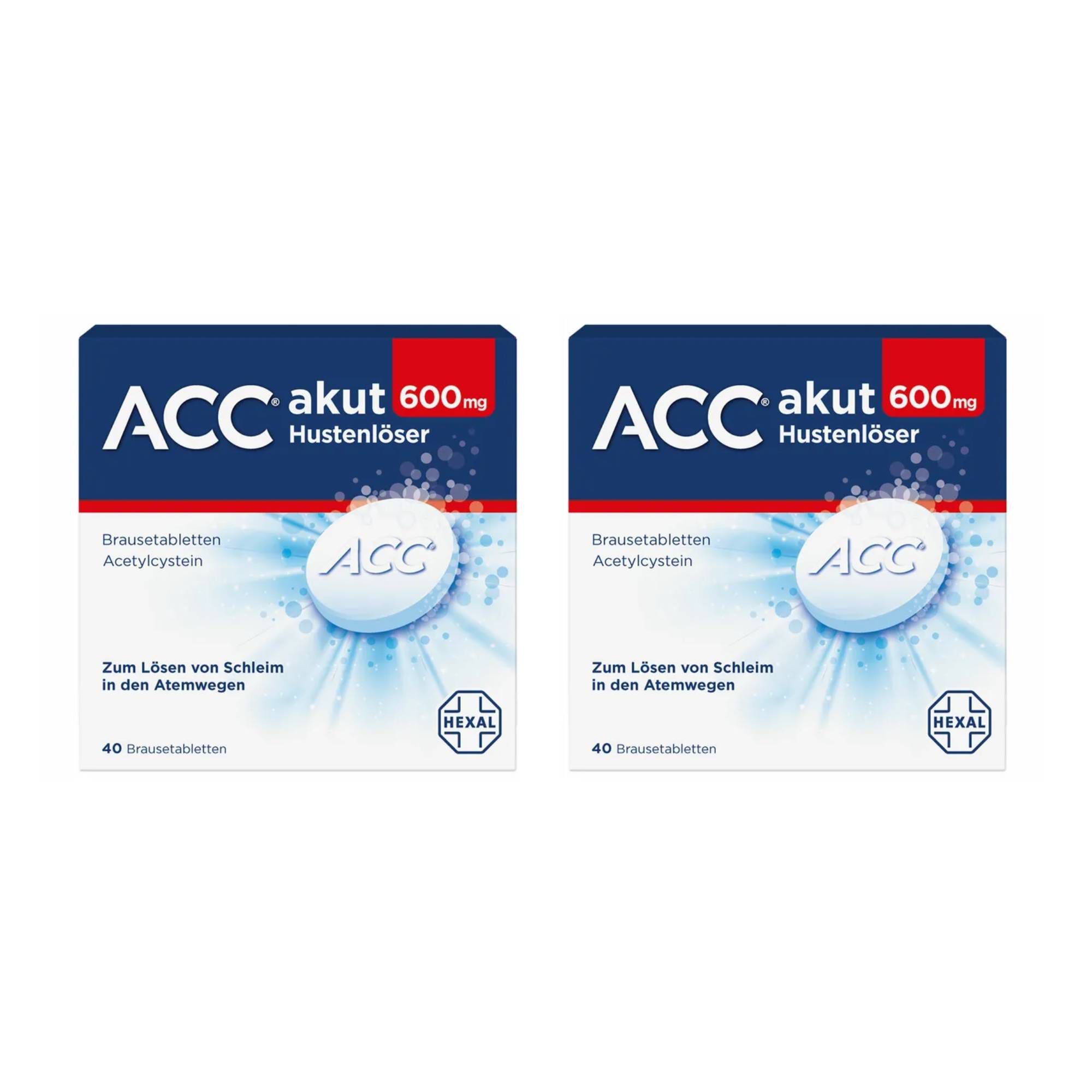 ACC® akut 600 mg Hustenlöser Doppelpackung (2x 40St)