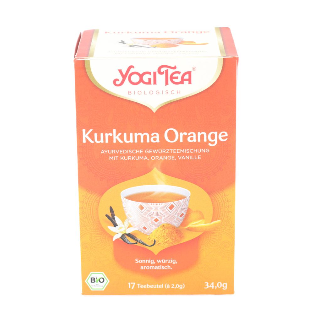 YOGI TEA Kurkuma Orange Bio Filterbeutel