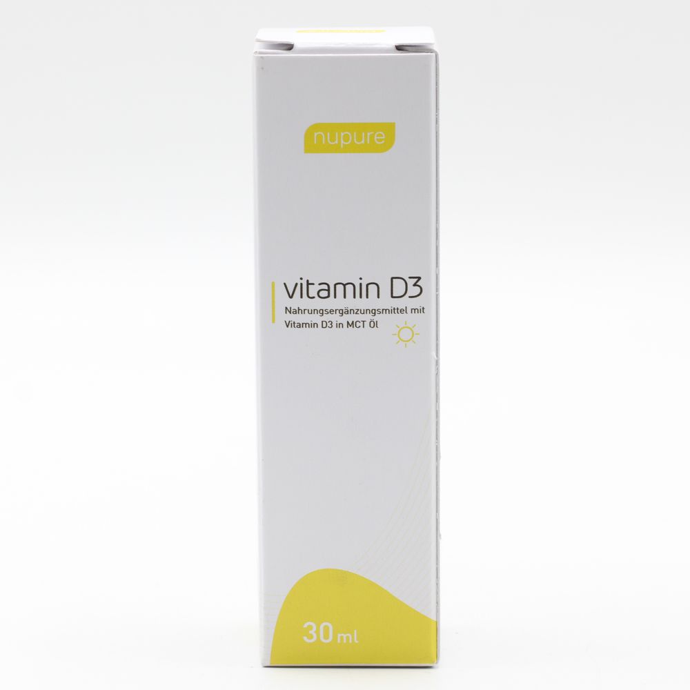 NUPURE vitamin D3 Tropfen MCT Öl