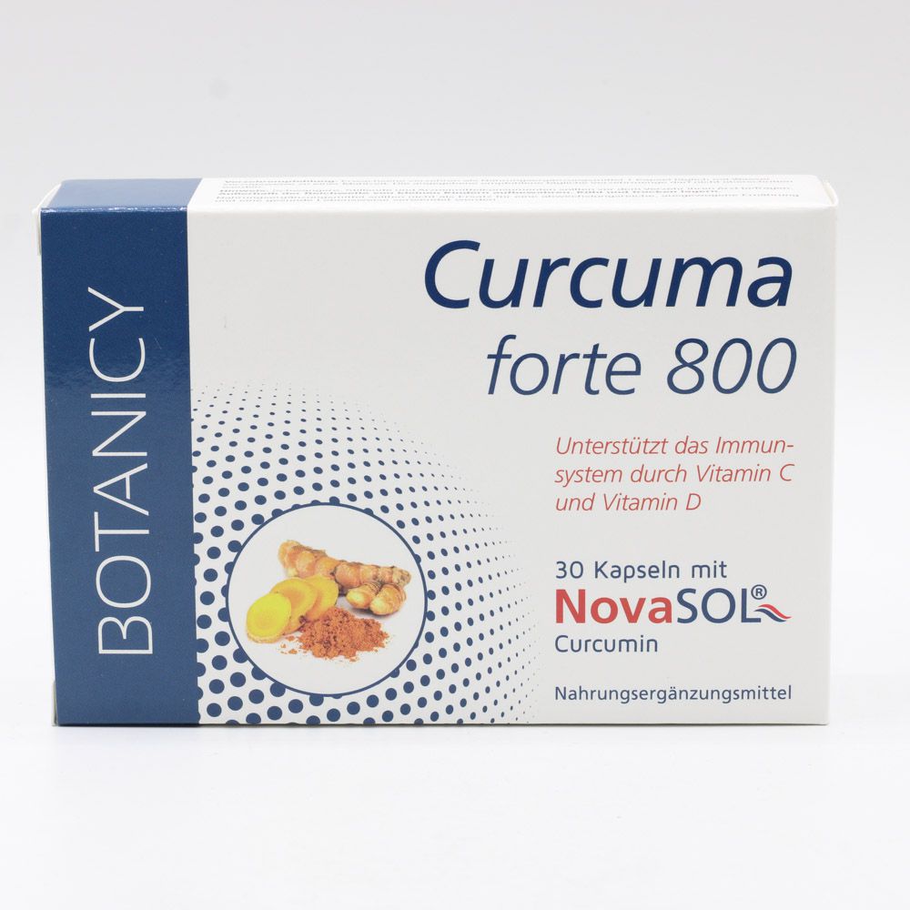 CURCUMA FORTE 800 mit NovaSol Curcumin Kapseln