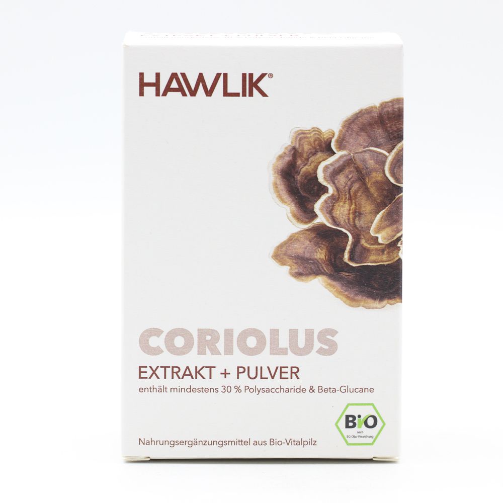 BIO CORIOLUS Extrakt+Pulver Kapseln
