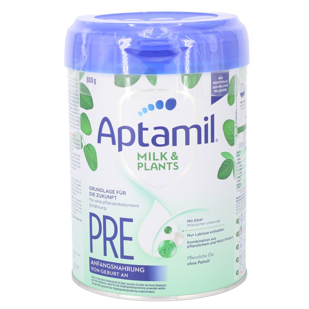 APTAMIL Milk & Plants Pre Pulver von Geburt an