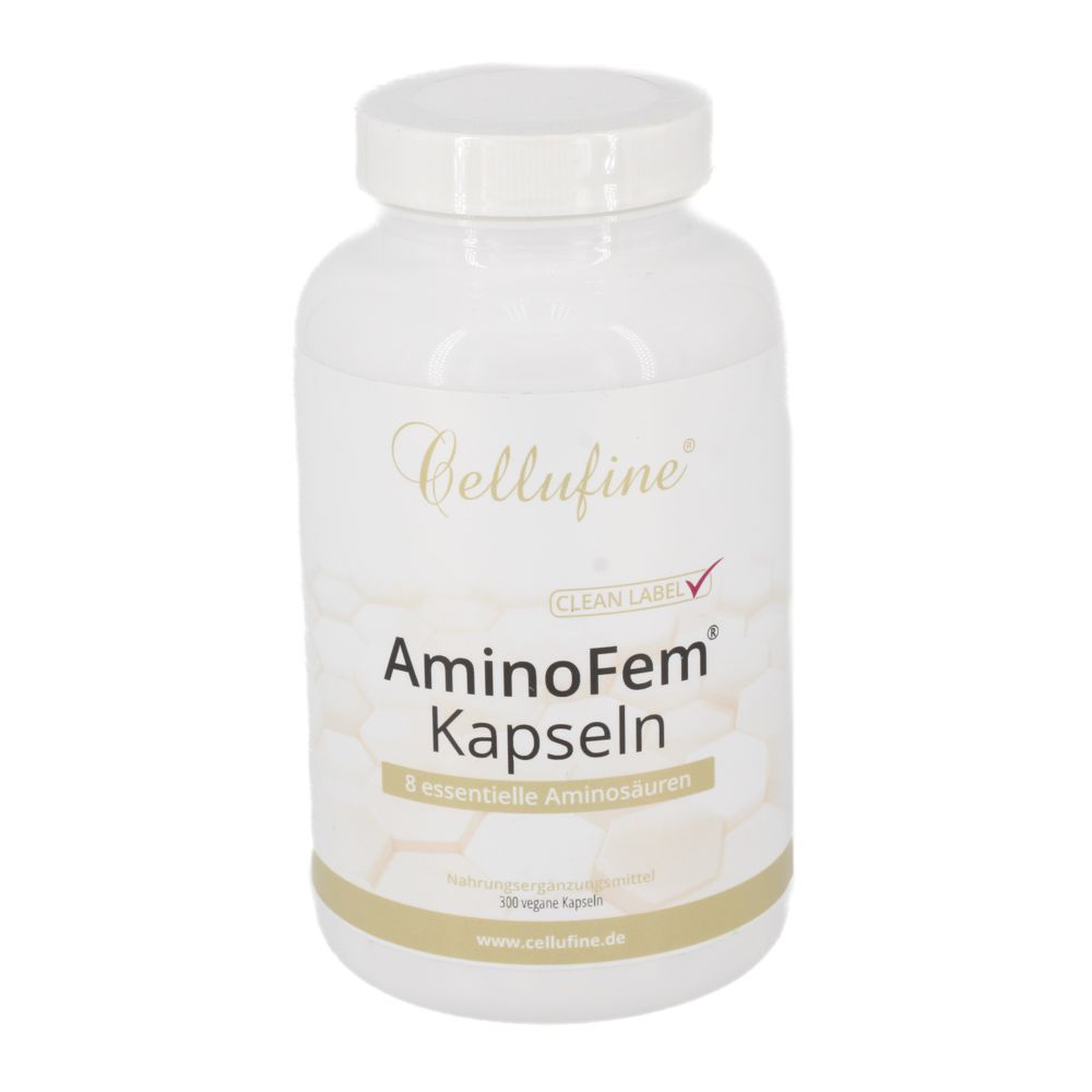 CELLUFINE AminoFem 8 ess.Aminos.500 mg vegan Kaps.