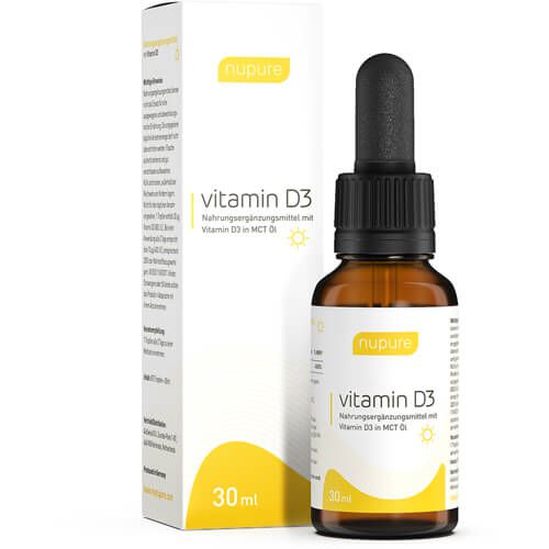 NUPURE vitamin D3 Tropfen MCT Öl