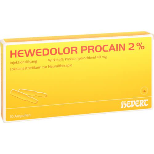 HEWEDOLOR Procain 2% Ampullen